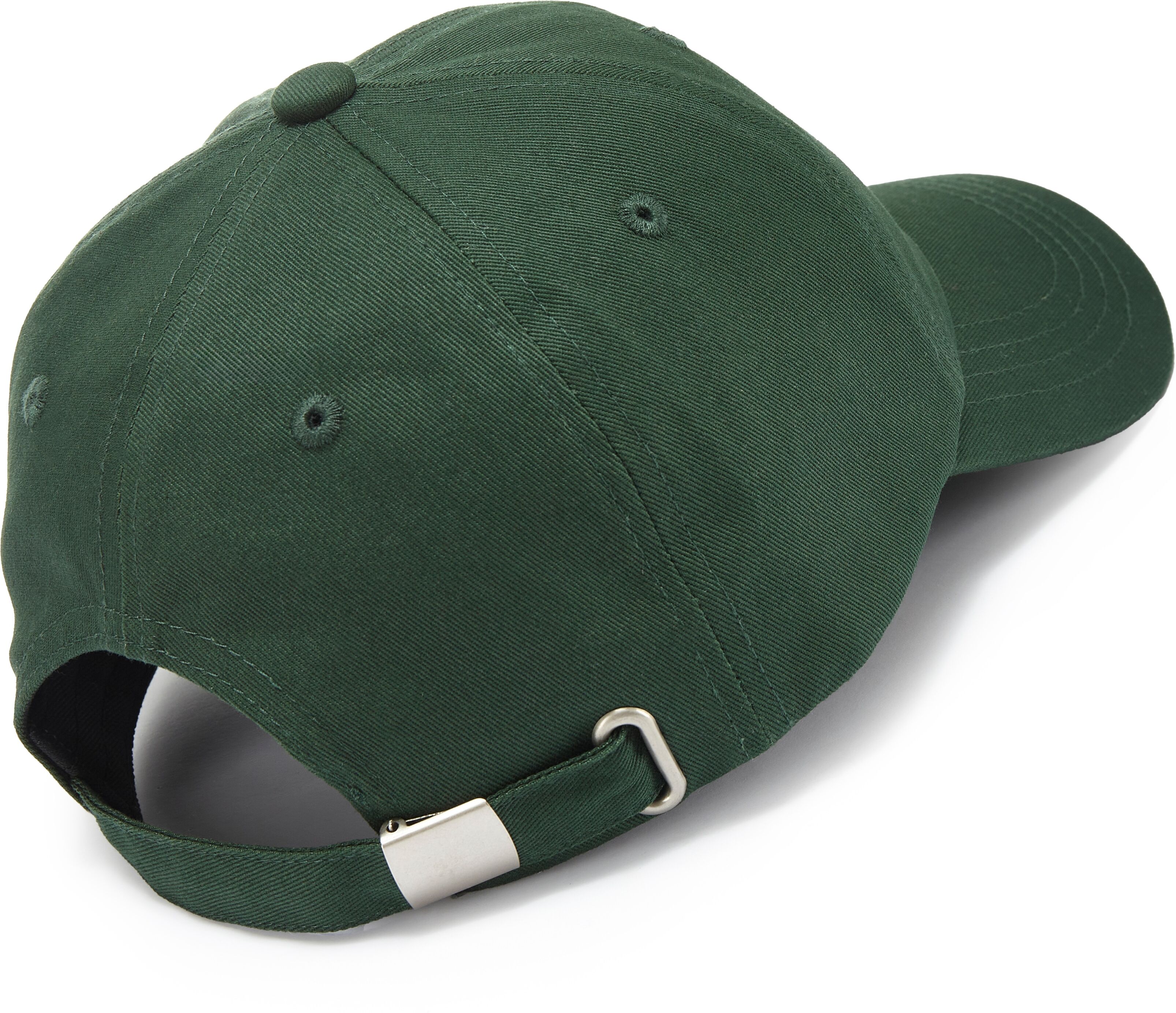 Schirmmütze LSCN BY LASCANA "Cap, Sommermütze, Basecap, Kopfbedeckung", Damen, grün, Stoff, Baumwolle, unifarben mit Farbeinsatz, Mützen Schirmmütze, mit modischer Stickerei VEGAN grün Einheitsgröße