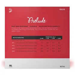 D'Addario Set di Corde per Basso Prelude (4x, Bass, Violine), Saiten