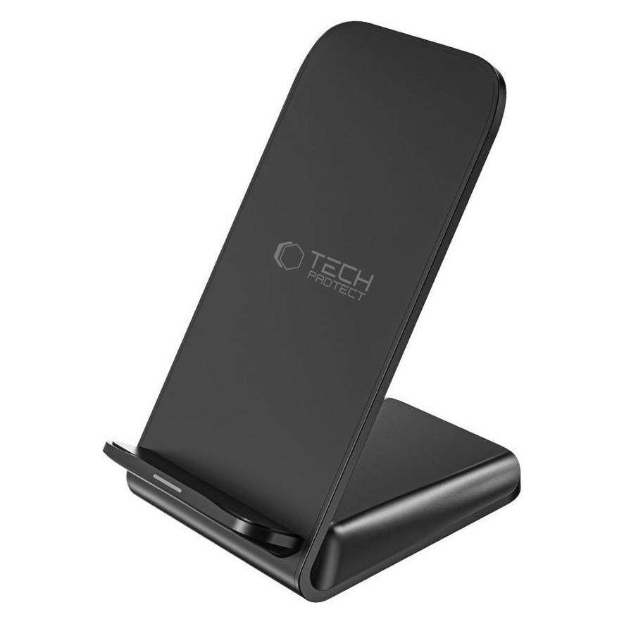 Tech-Protect Ładowarka Ładowarka bezprzewodowa Qi15W-S2 Wireless Charger 15W Black (15 W) (THP1614)