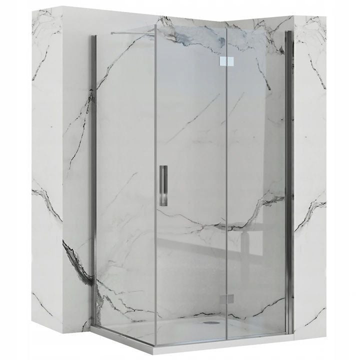 Douchecabine Rea Molier Chrom 80x90 cm