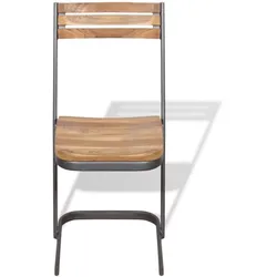 Esszimmerstühle Massivholz Teak | vidaXL : Größe - 4 Stk.