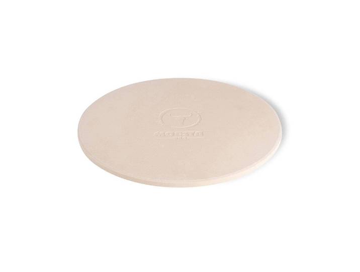 Pizzastein Pizzastein Ø 41 cm Rund , beige (natur), B:41cm H:1,2cm Ø:41cm, Cordierit, Backbleche, Pizzastein