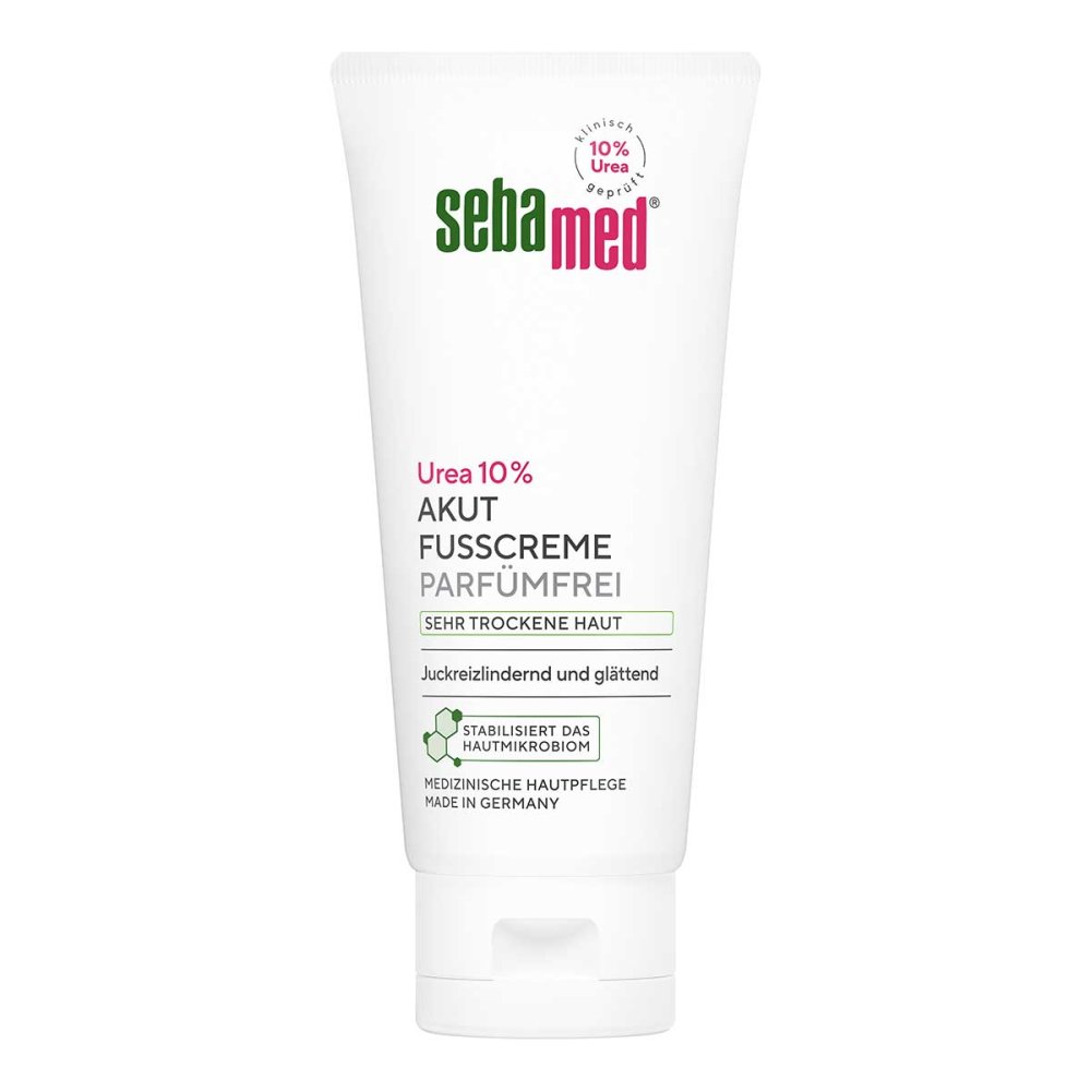 Sebapharma GmbH & Co.KG Sebamed Urea 10% Akut Fußcreme parfümfrei 19949540