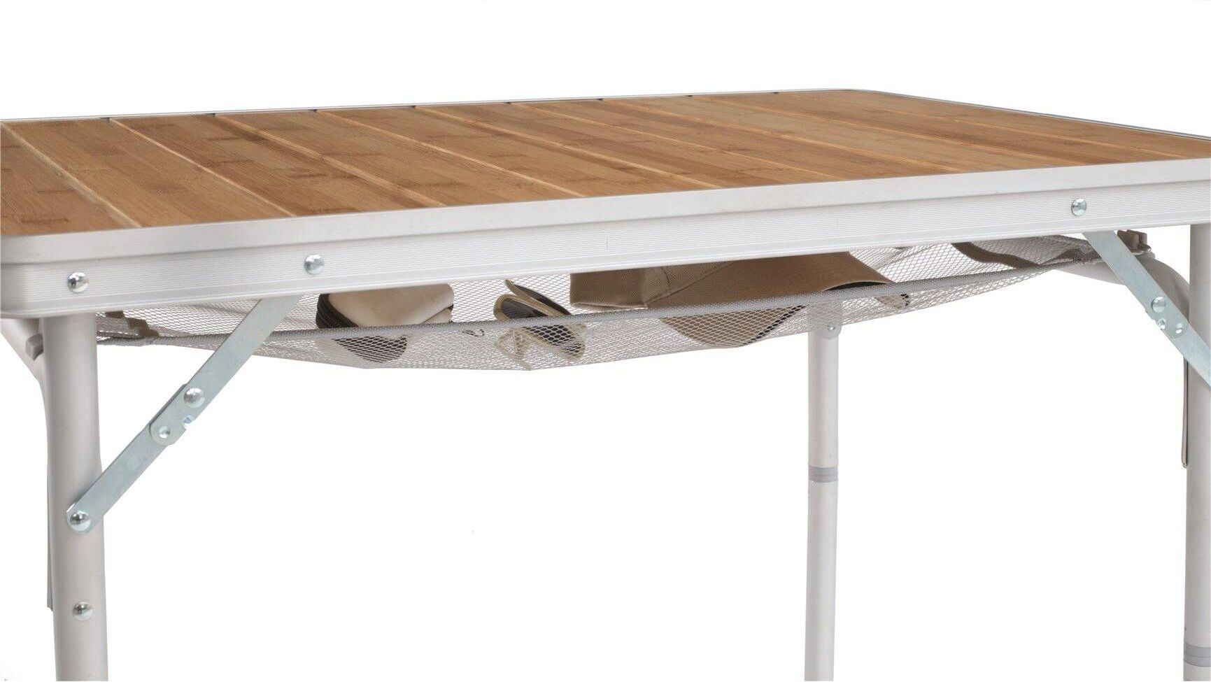 Campingtisch OUTWELL, braun (braun, silberfarben), Tische, Campingtisch braun, silberfarben Einheitsgröße