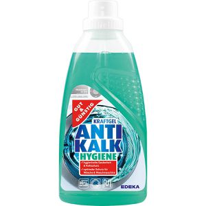 Gut&Günstig Wasserenthärter Anti Kalk, Hygiene, Gel, antibakteriell, gegen Kalk, Schmutz und Gerüche, 1 Liter
