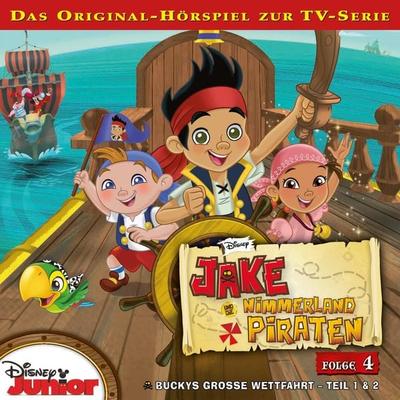 04: Buckys große Wettfahrt (Teil 1 & 2) (Hörspiel zur Disney TV-Serie) - Mark Drop,Mark Seidenberg, Audio, 4066339621213