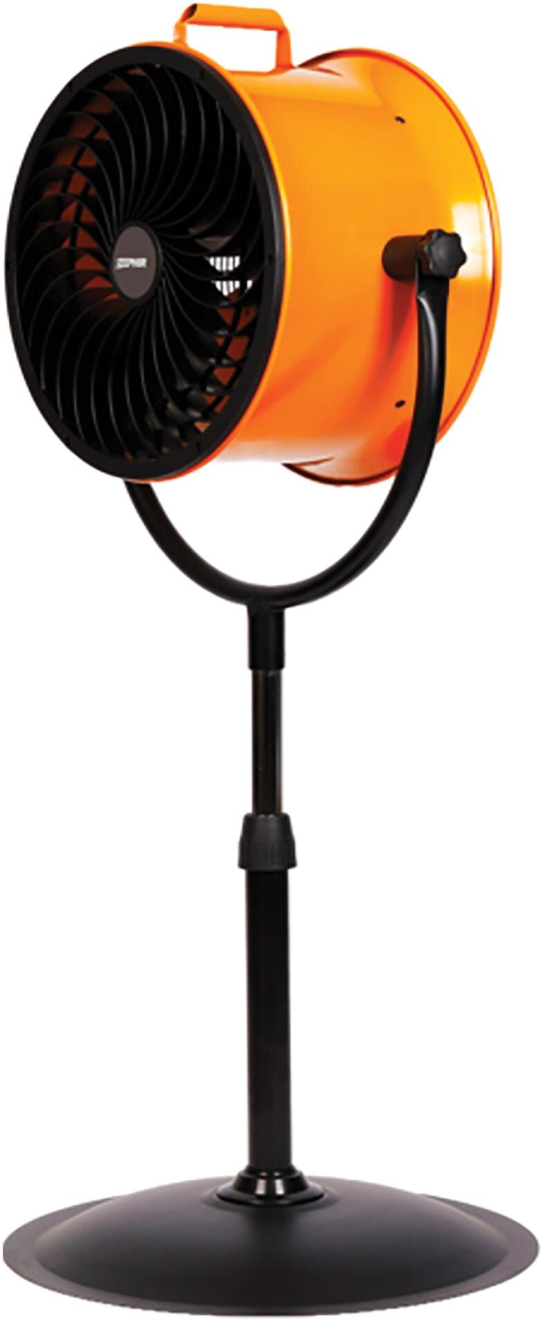 Zephir VENTILATORE A PIANTANA  ZDM35P IN METALLO Ø35 cm A TURBINA CAVO LUNGO 4 m