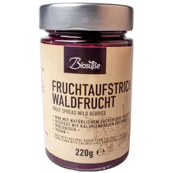 Bio-Erythrit Fruchtaufstrich - Waldfrucht 220g