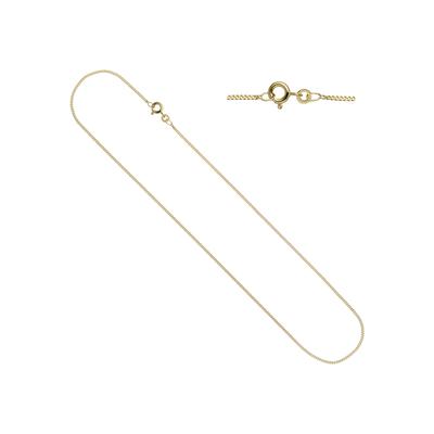 Goldkette JOBO "Panzerkette 1,7 mm" Gr. 36, gelbgold 333, Halsketten, Damen, 36cm, Gelbgold 333, Goldkette, 8 Karat 333 Gold
