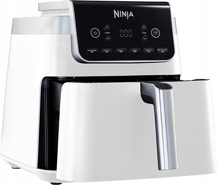 Ninja AF180EUWH Heißluftfritteuse 2000 W 6,2 l 2-Ebene 40-240°C 2000 W 5.8 kg