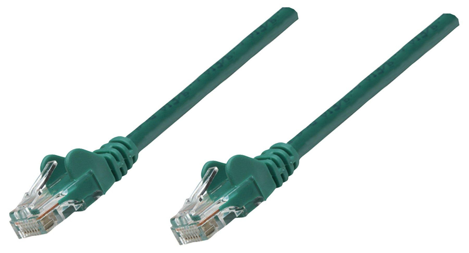 Intellinet netwerkkabel Cat6a S/FTP, 20 meter, groen, volledig koper, RJ45-connector/RJ45-connector