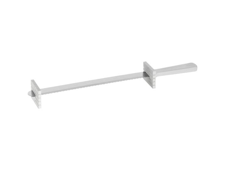 Tortenmesser Kaiser mit Distanzhalterung Silber/Weiss - Farbe: silber, weiss - Tortenmesser