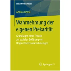 Wahrnehmung der eigenen Prekarität, Fachbücher von Andrea Hense