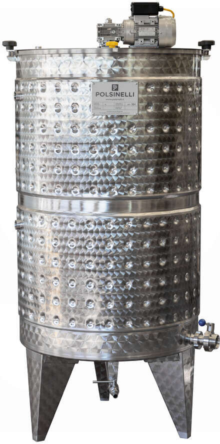 Polsinelli Fermenteur inox réfrigéré 10° pour fromage – 600 L