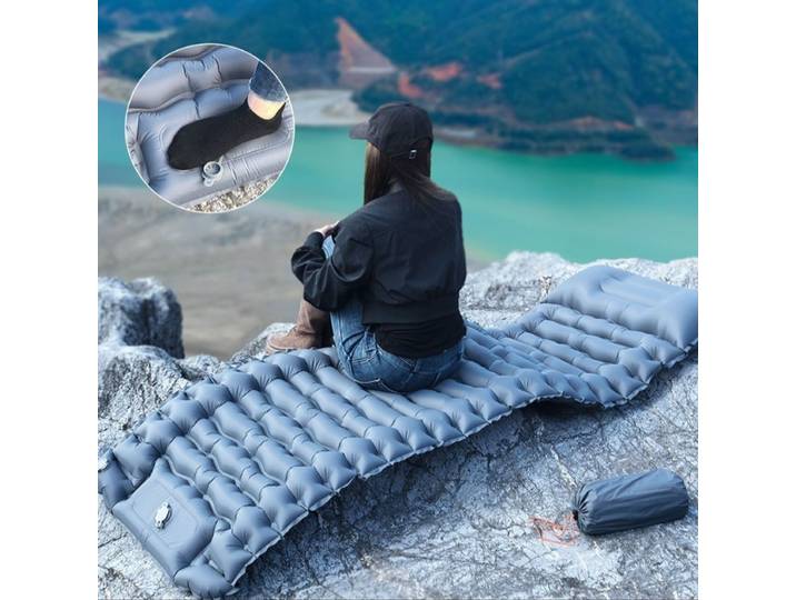 Matelas à Air épais résistant à l'humidité, léger, repose-ay, multifonctionnel, équipement de couchage pour camping en plein air