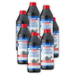 7x Getriebeöl LIQUI MOLY 1410 Hypoid Getriebe Öl (GL5) LS SAE 85W-90 Achsen 1Liter