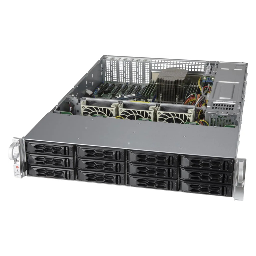 Supermicro CSE LA26AC12-R1K03LP1 - Rack-Montage 2U