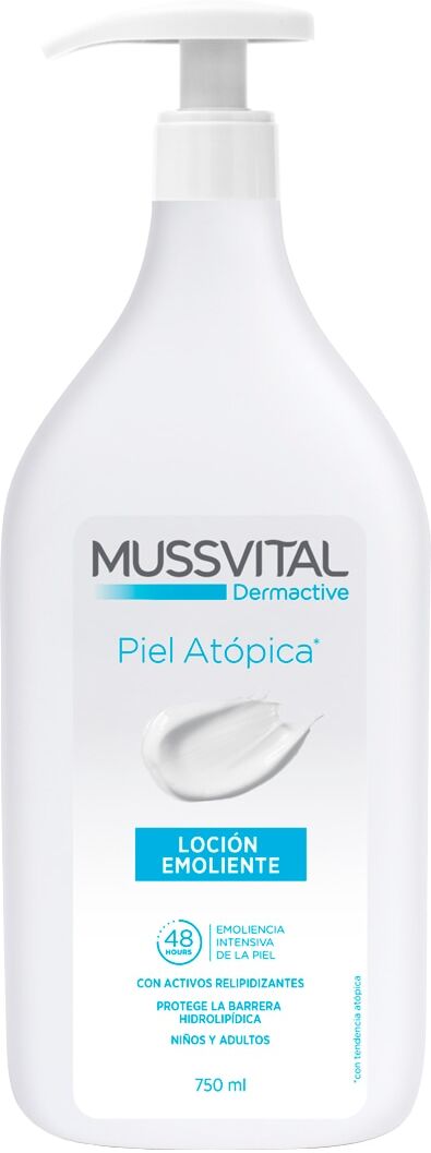 Mussvital Leche Dermactive Piel Atopica 750 ml .