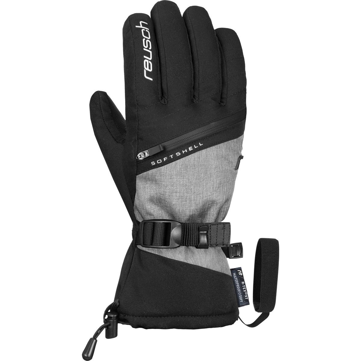 Reusch Demi R-tex XT black / grey melange (7688) 8 6331227-7688-8