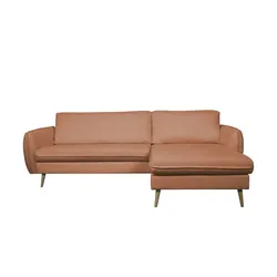 Primo Ecksofa  Salma ¦ kupfer ¦ Maße (cm): B: 248 H: 90 T: 152.0