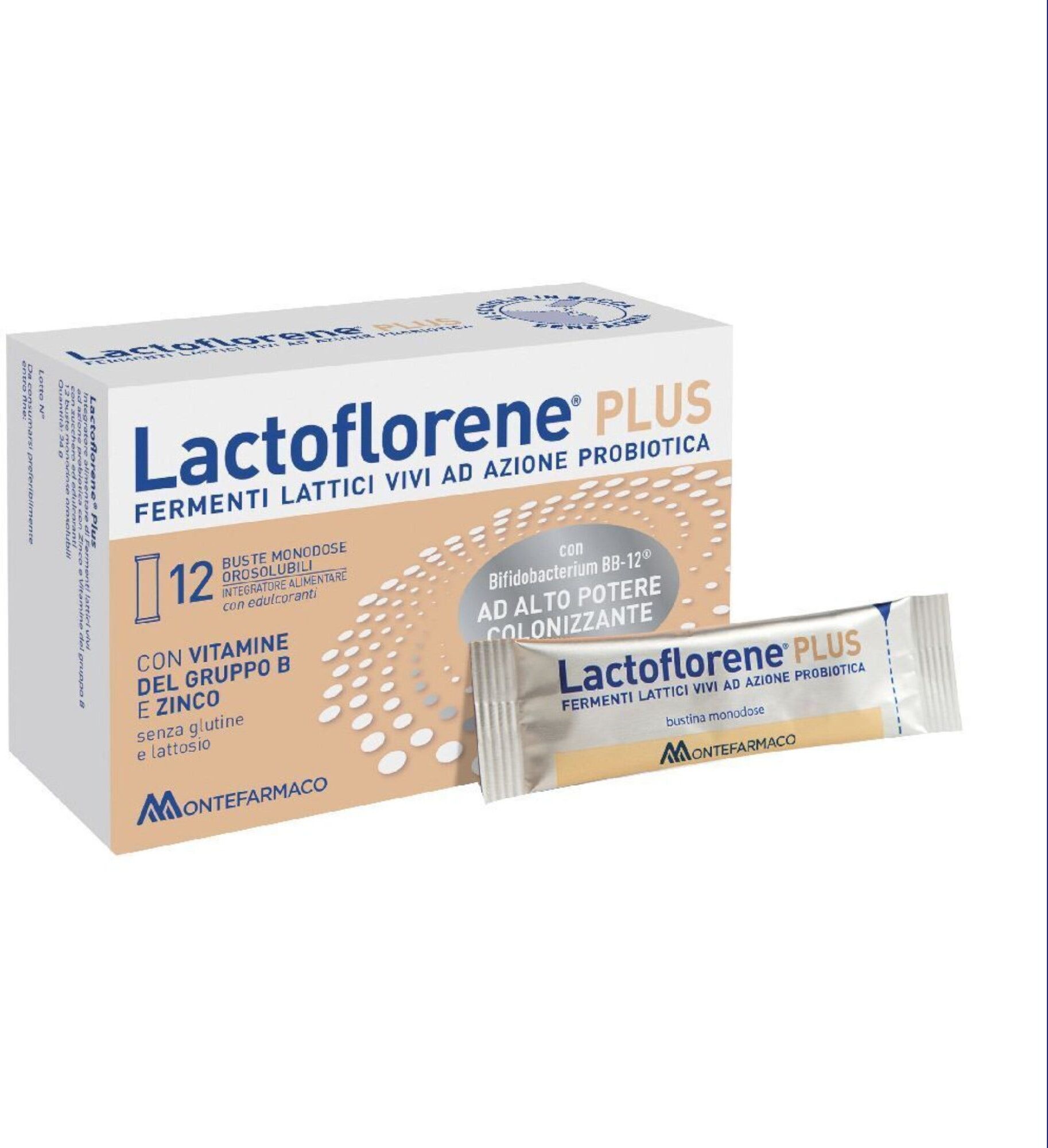 Lactoflorene Plus bipack 12+12 Buste 