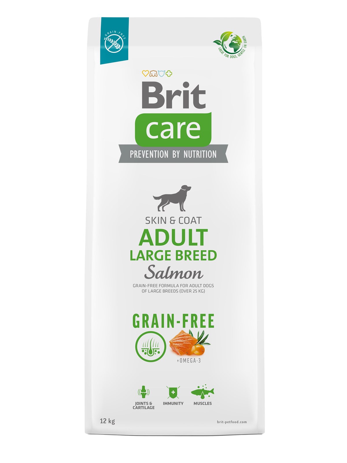 Brit Adult Large Breed Salmon - dry dog food - 12 kg