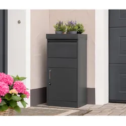Westmann Paketbox "Piet",anthrazit,50 x 37 x 105 cm