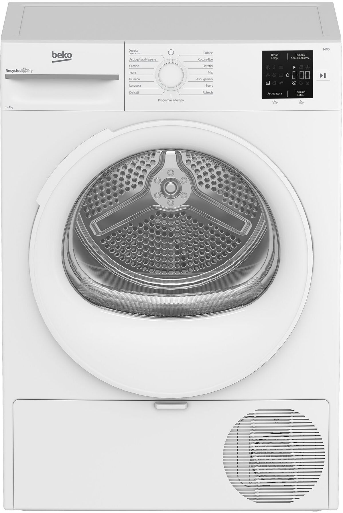 Asciugabiancheria Beko 7188305660 BMTR38W White