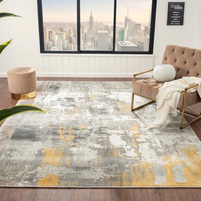KALATY N Natori Serengeti Brushstroke Abstract Area Rug