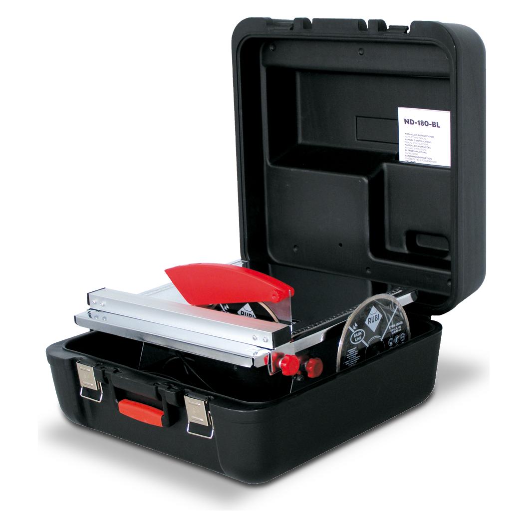 Rubi ND180 Tegelzaagmachine + Koffer | 0,75PK (Säge) (33503446)