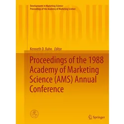 Proceedings of the 1988 Academy of Marketing Science (AMS) Annual Conference, Fachbücher von Kenneth D. Bahn