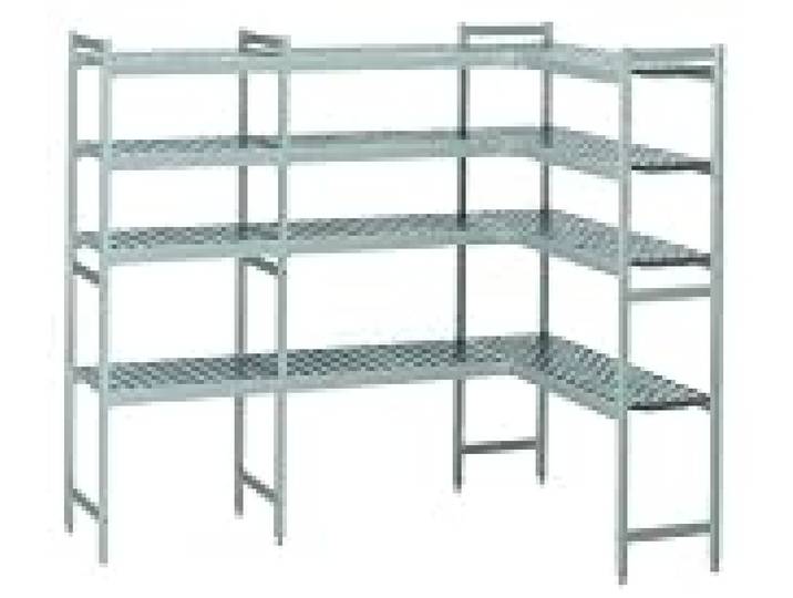 Nosem Rayonnage en L pour Chambre Froide 4 Niveaux