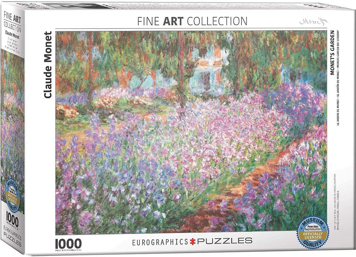 Claude Monet Puzzel De tuin van Monet in Giverny 1000 stukjes