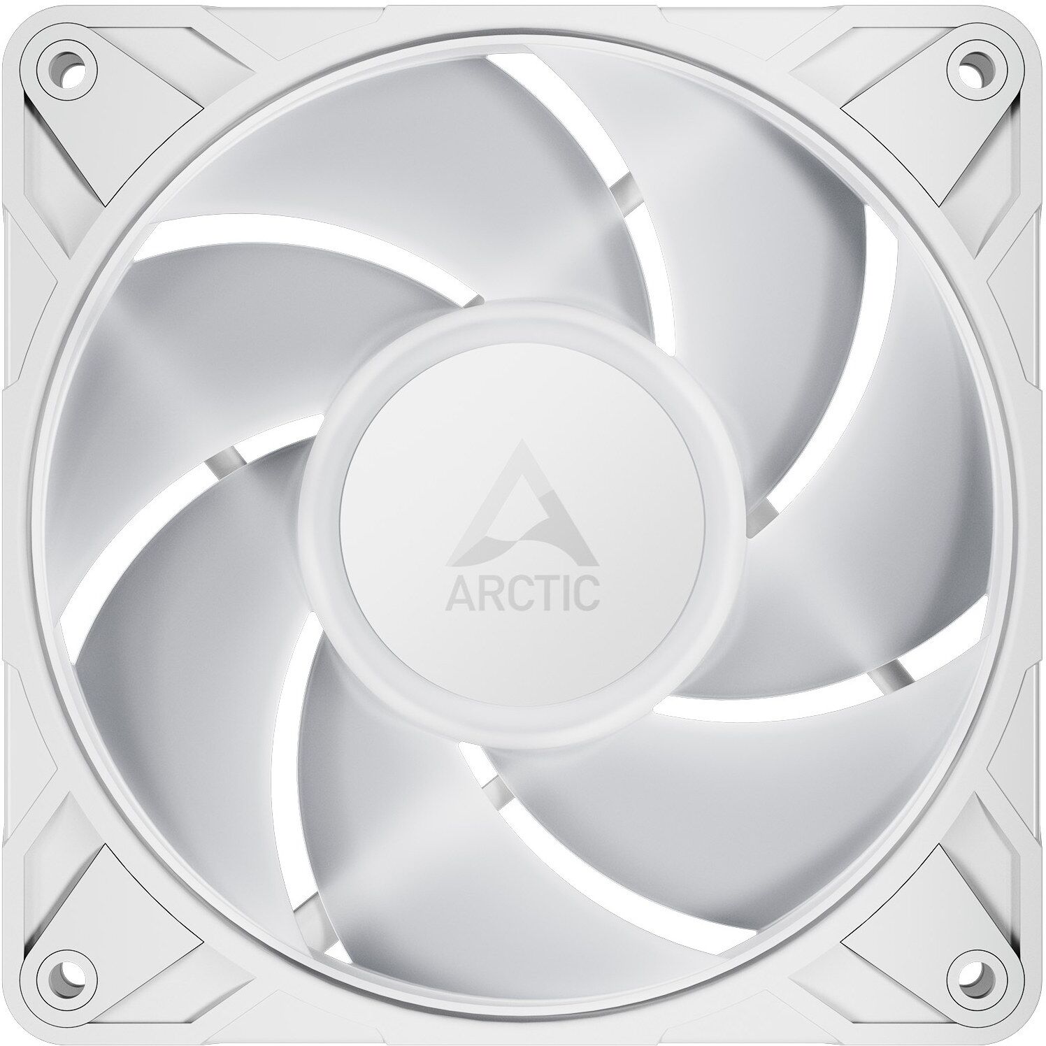 Arctic P12 Pro A-RGB High Static Pressure 120mm PWM Fan - White Triple Pack