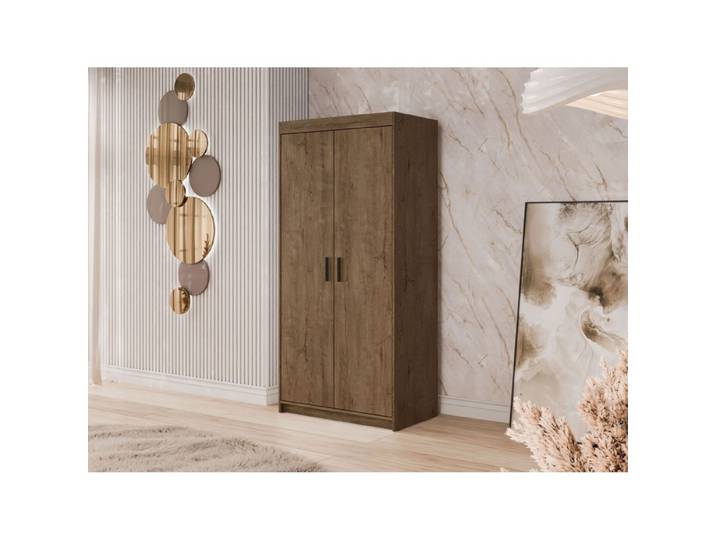 Kleiderschrank mit Einlegeboeden Melen 2D