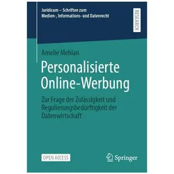 Personalisierte Online-Werbung, Fachbücher von Amelie Mehlan