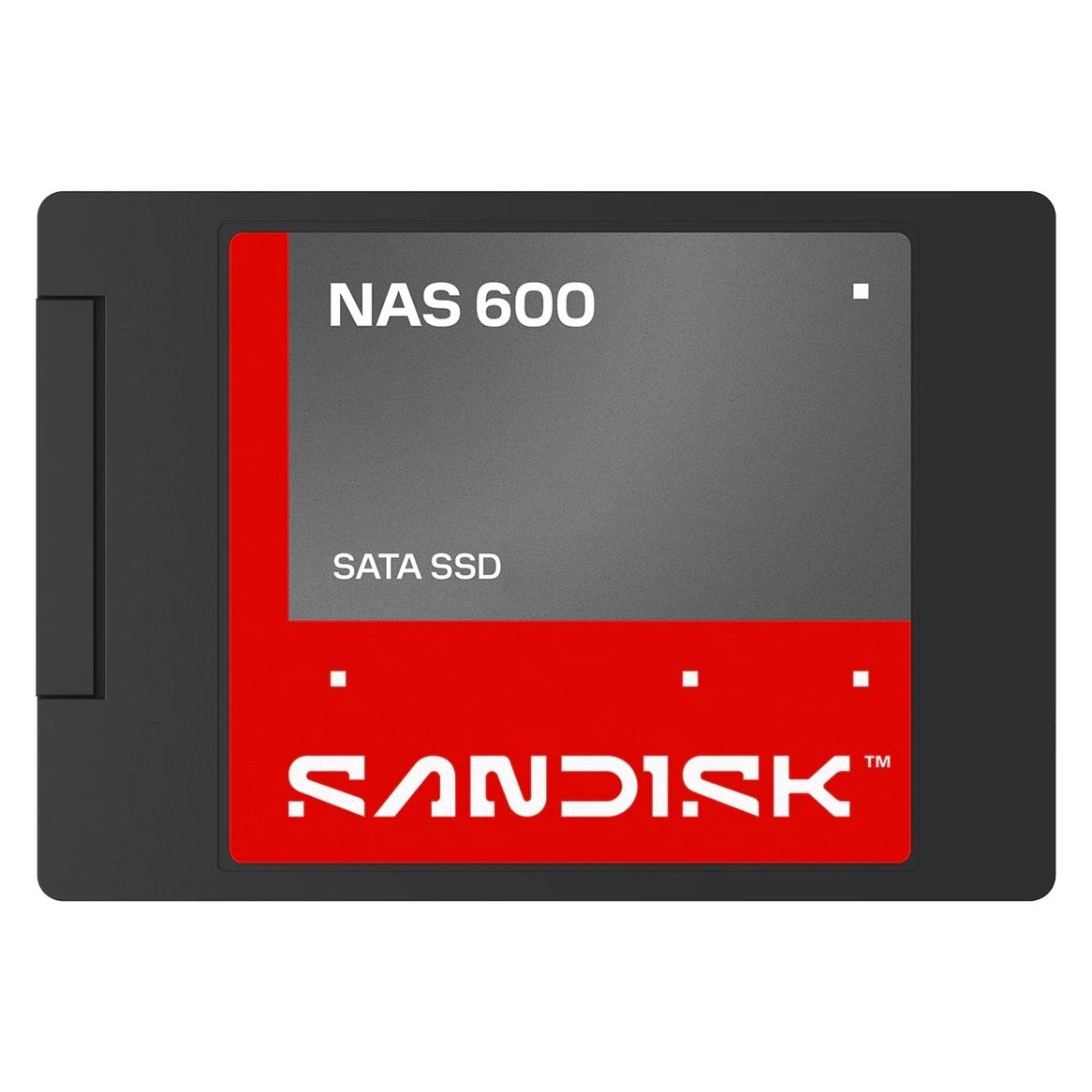 Sandisk NAS 600 SATA SSD 1TB (1000 GB, 2.5") (SDSNS2100TAB-000G0)