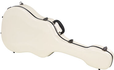 Thomann Ac. Guit. Fibreglass Case Wh Blanc
