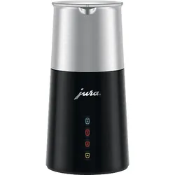 JURA 24331 Hot & Cold Milchaufschäumer, Schwarz/Silber, 600 Watt, 0,36 l