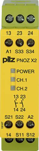 Pilz PNOZ X2 24VAC/DC 2n/o 774303 Sicherheitsschaltgerät Industriematerial Ind-Schaltgeraete
