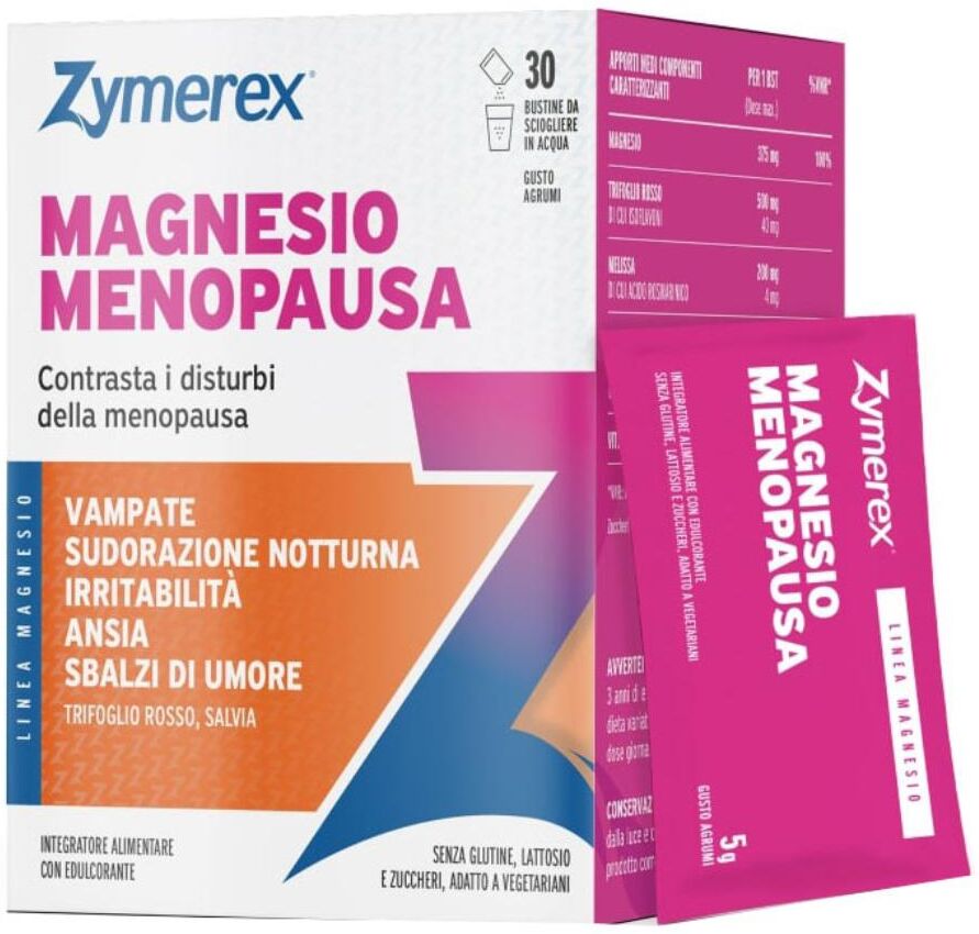 WILCO FARMA Srl SU Zymerex Magnesio Menopausa, 30 bustine