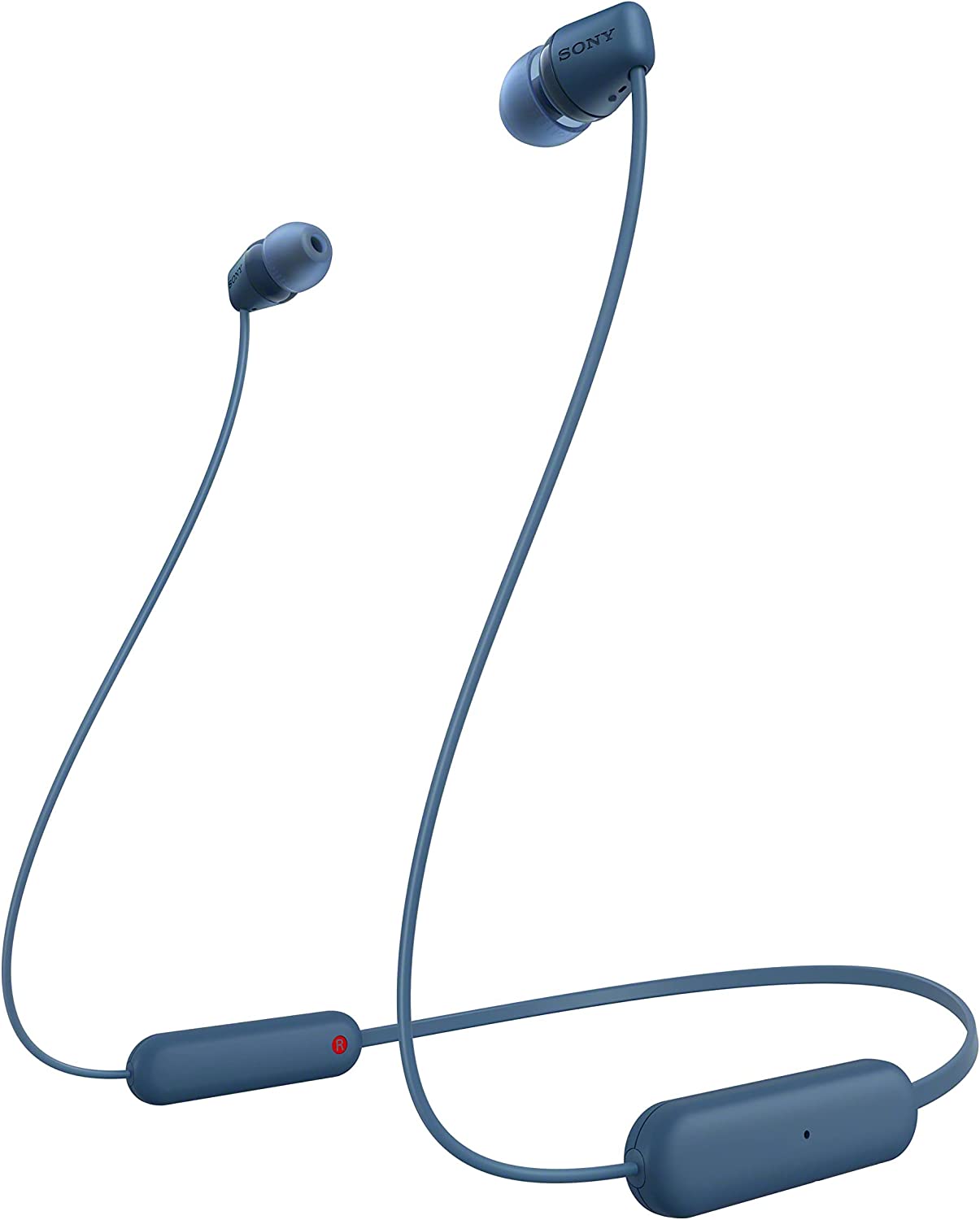 Sony WI-C100 Kabellose In-Ear-Kopfhörer blau