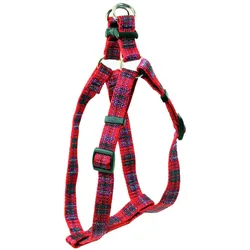 Arka Hunde-Geschirr Nylon Gurtzeug (31, Hund, Spazieren), Halsband + Leine