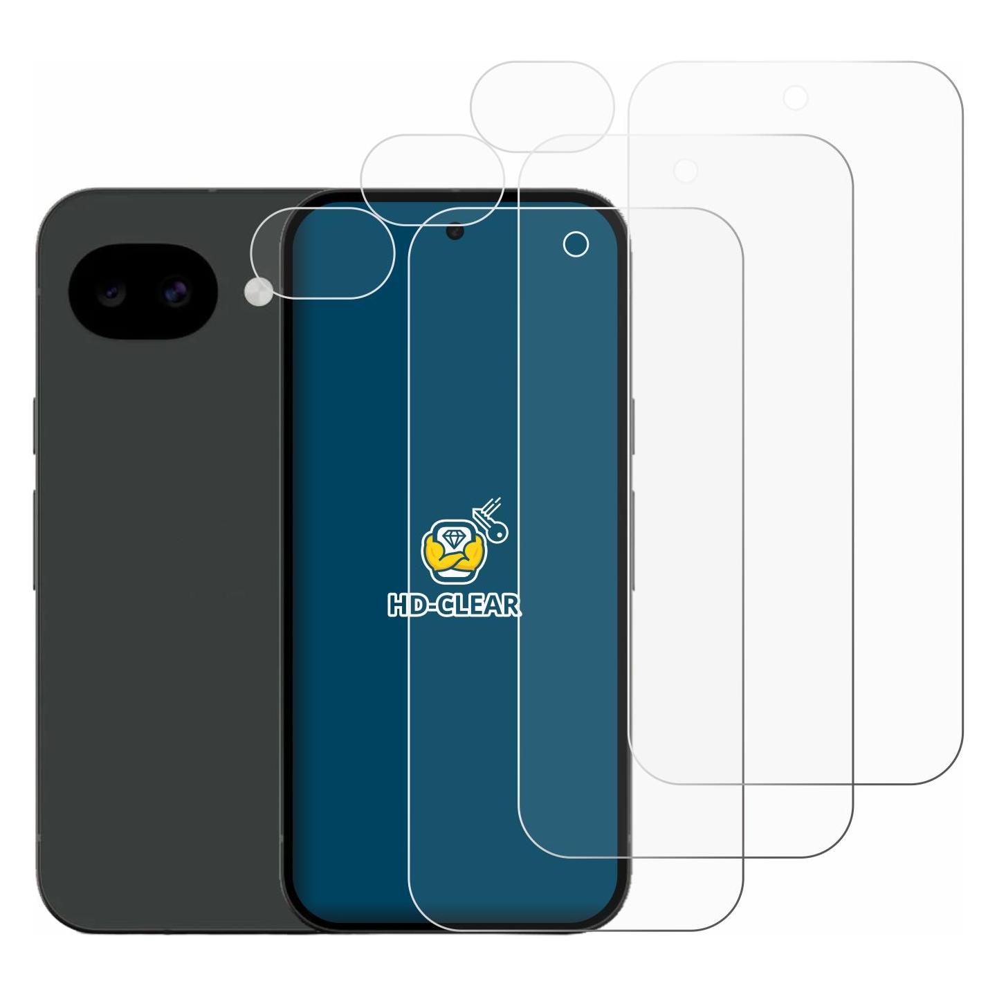 Brotect Schutzfolie für Google Pixel 10a (Display+Kamera) Displayschutz Displayschutzfolie Folie Klar (6 Stk., Google Pixel 10a) (4262348)