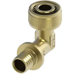 Tece flex Schnelladapter Winkel 90 Grad, Dim. 16 x 1/2", Siliziumbronze, 708631 708631