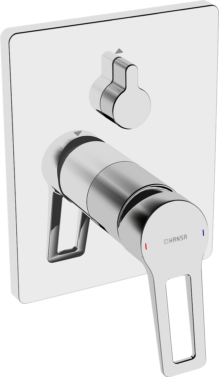 mitigeur Hansa Hansatwist 89843085 Hansabluebox , avec dispositif de sécurité, chromé