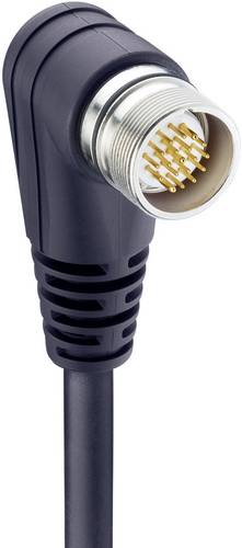Lumberg Automation 63589 Sensor-/Aktor-Steckverbinder, konfektioniert M23 Stecker, gewinkelt 15.00m Polzahl Sensoren: 19 1St.