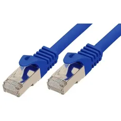 Shiverpeaks RJ45 Patchkabel-Flach, Cat7, slim, 2,0m blau