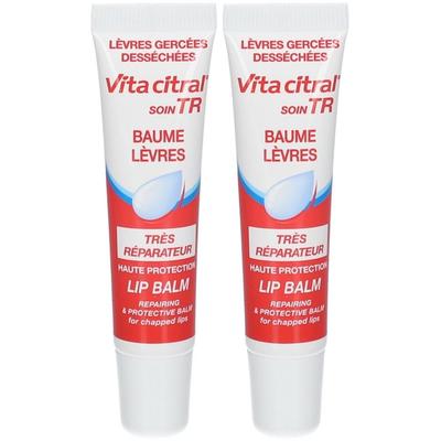 Vita Citral Soin TR Baume Lèvres - labial isolant Très Réparateur (Tr) haute protect 2x15 ml Lippenschutz