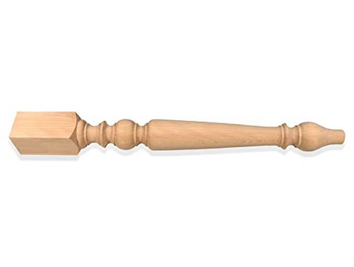Ignatius Tischholzbein Tischbein Holzbein Holz Pappel Höhe: 760 mm Durchmesser 75mm, 4 Stück